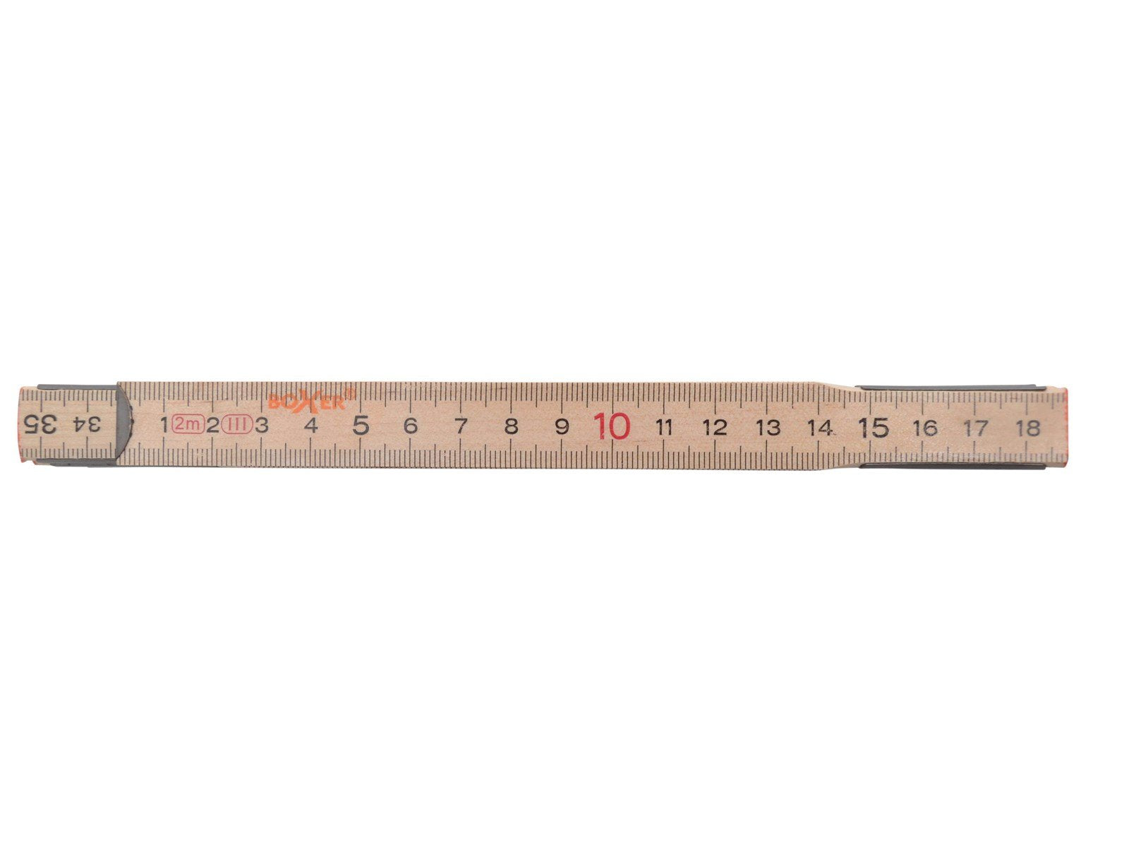 Boxer Folding ruler in wood 2 m. Boxer Folding ruler in wood 2 m.